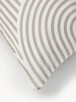 Federa in cotone con fantasia Arcs