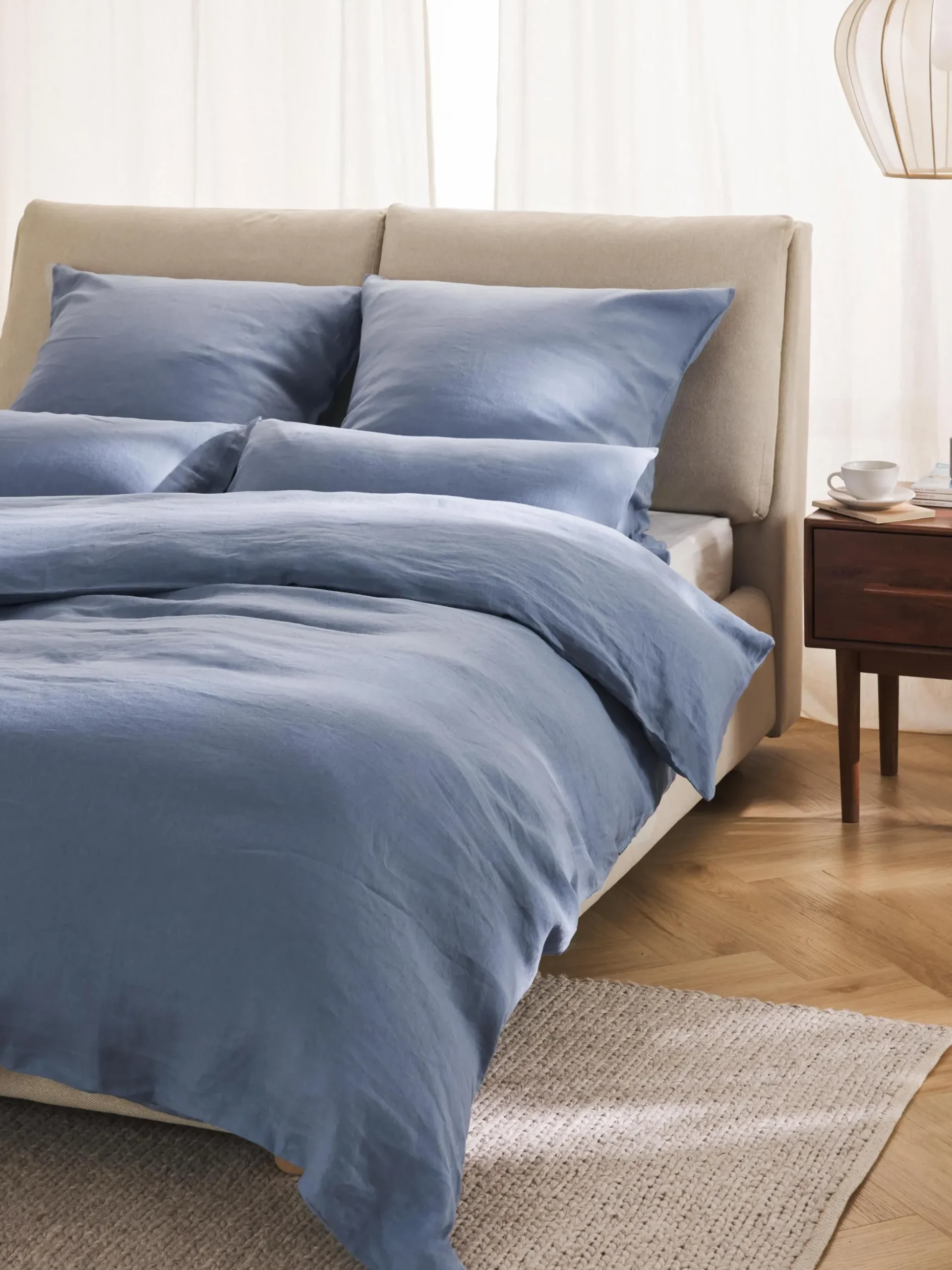 Federa in lino lavato Airy
