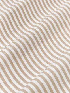 Federa reversibile in cotone a righe Lorena