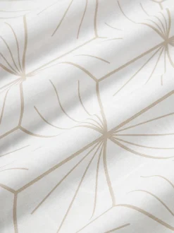 Federa reversibile in cotone con stampa geometrica Ilda