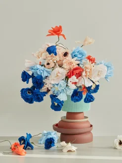 Fiore artificiale fatto a mano Grand Peony