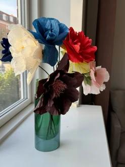 Fiore artificiale fatto a mano Windflower