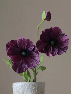 Fiore artificiale Three-Headed Poppy