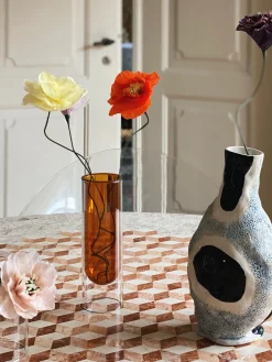 Fiore artificiale fatto a mano Poppy