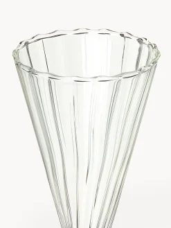 Flute da champagne fatti a mano Perle 2 pz
