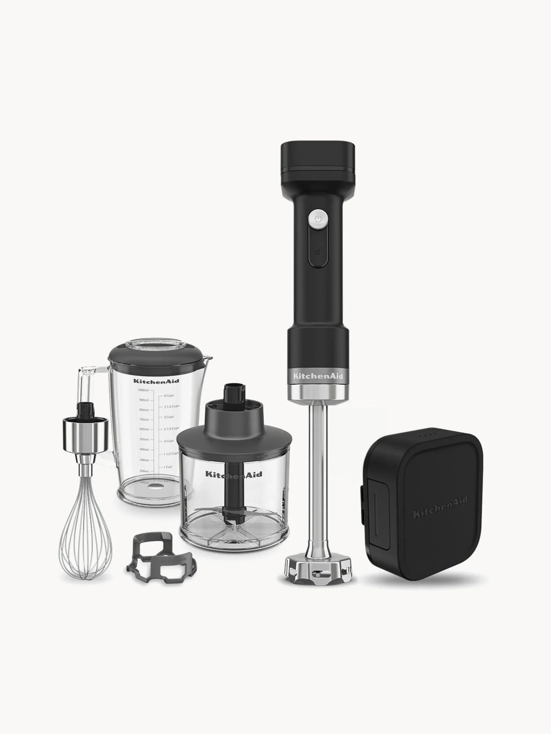Frullatore a immersione senza fili con accessori Go Cordless