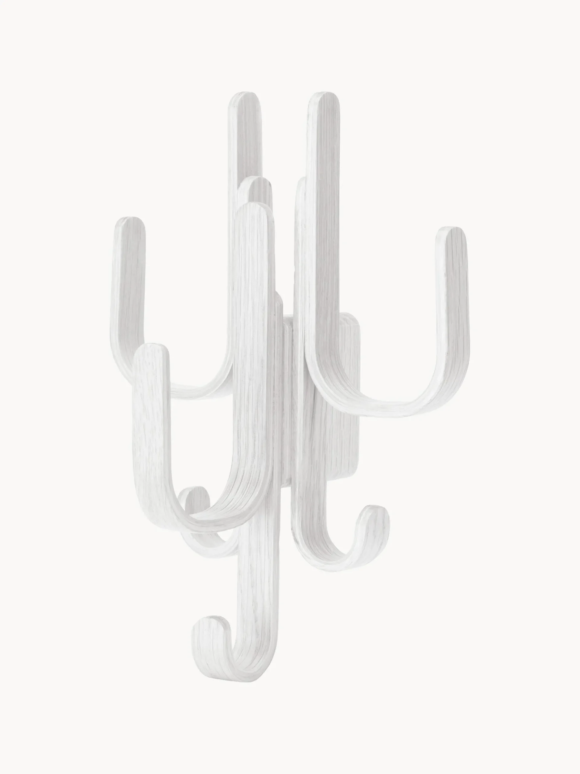 Gancio appendiabiti in legno di quercia fatto a mano Woody Hook
