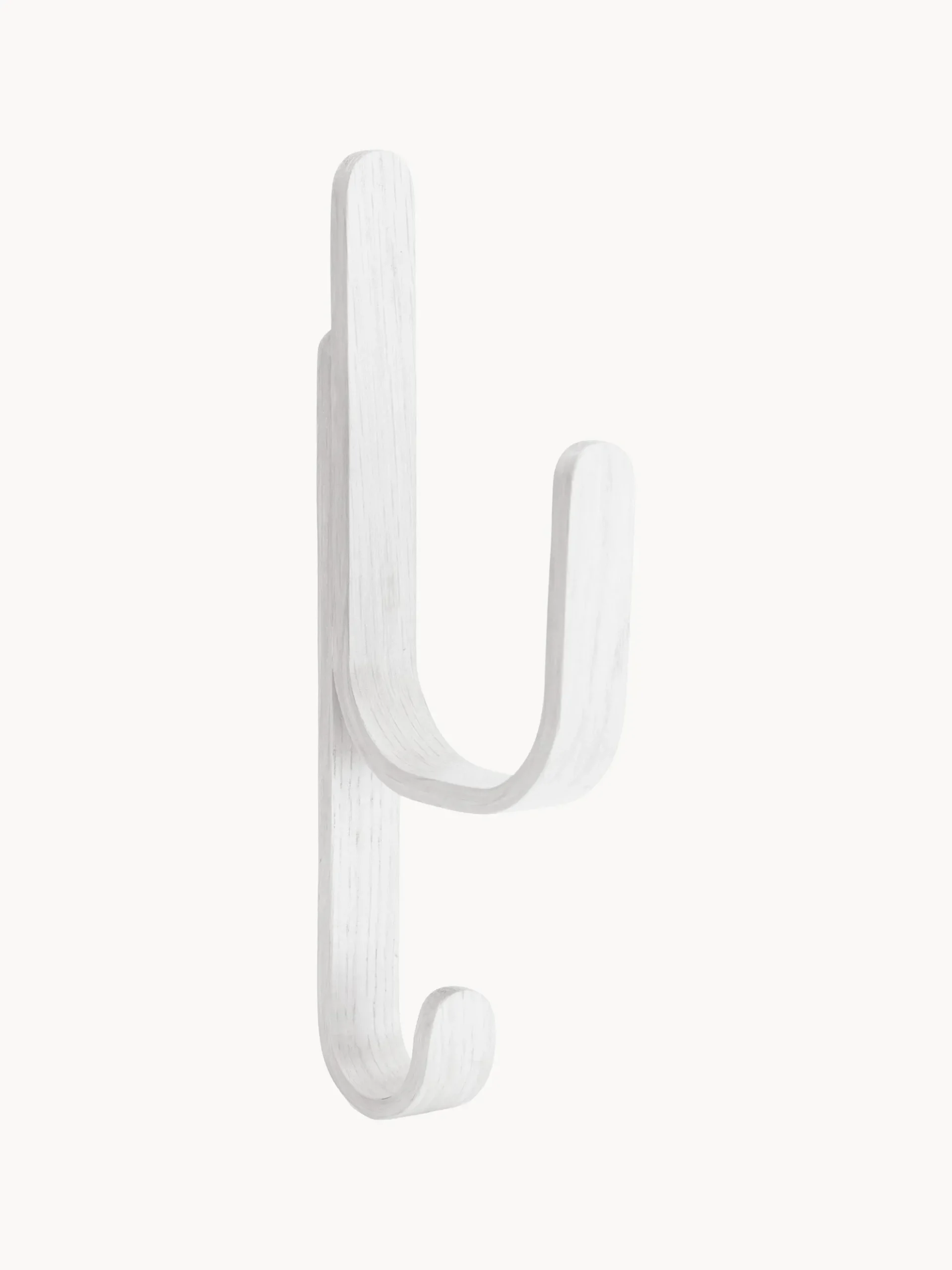 Gancio appendiabiti in legno di quercia fatto a mano Woody Hook