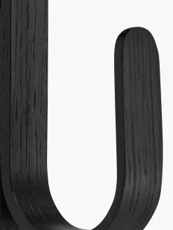 Gancio appendiabiti in legno di quercia Woody