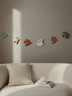 Ghirlanda in cotone organico Swif Bird