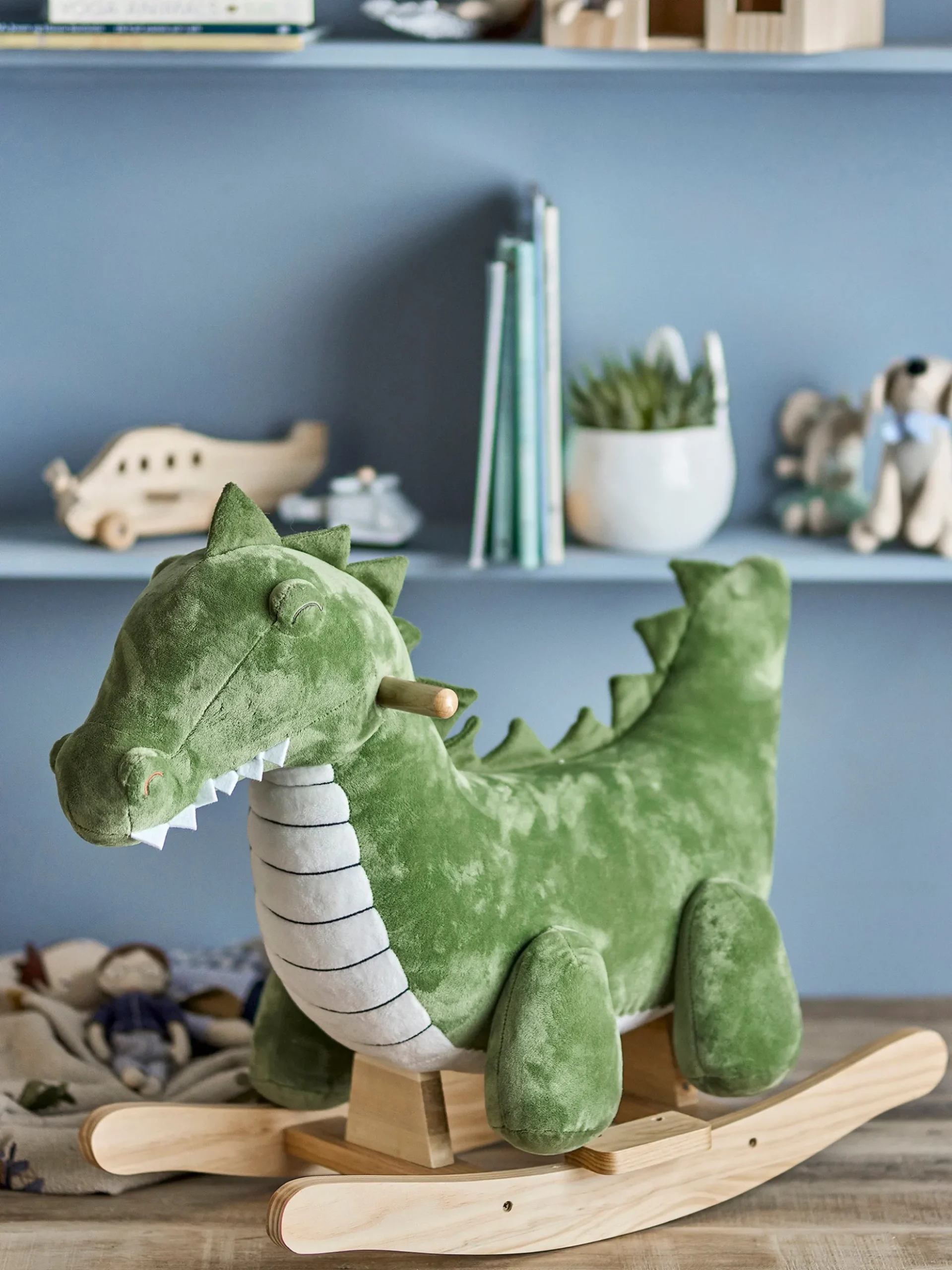 Giocattolo per bambini a forma di alligatore Arnie