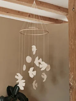 Giostrina acchiappa sogni in cotone organico Swif Bird