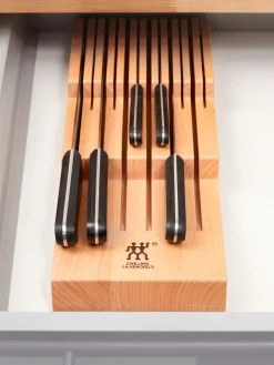 Inserto per cassetto in legno di faggio Cook