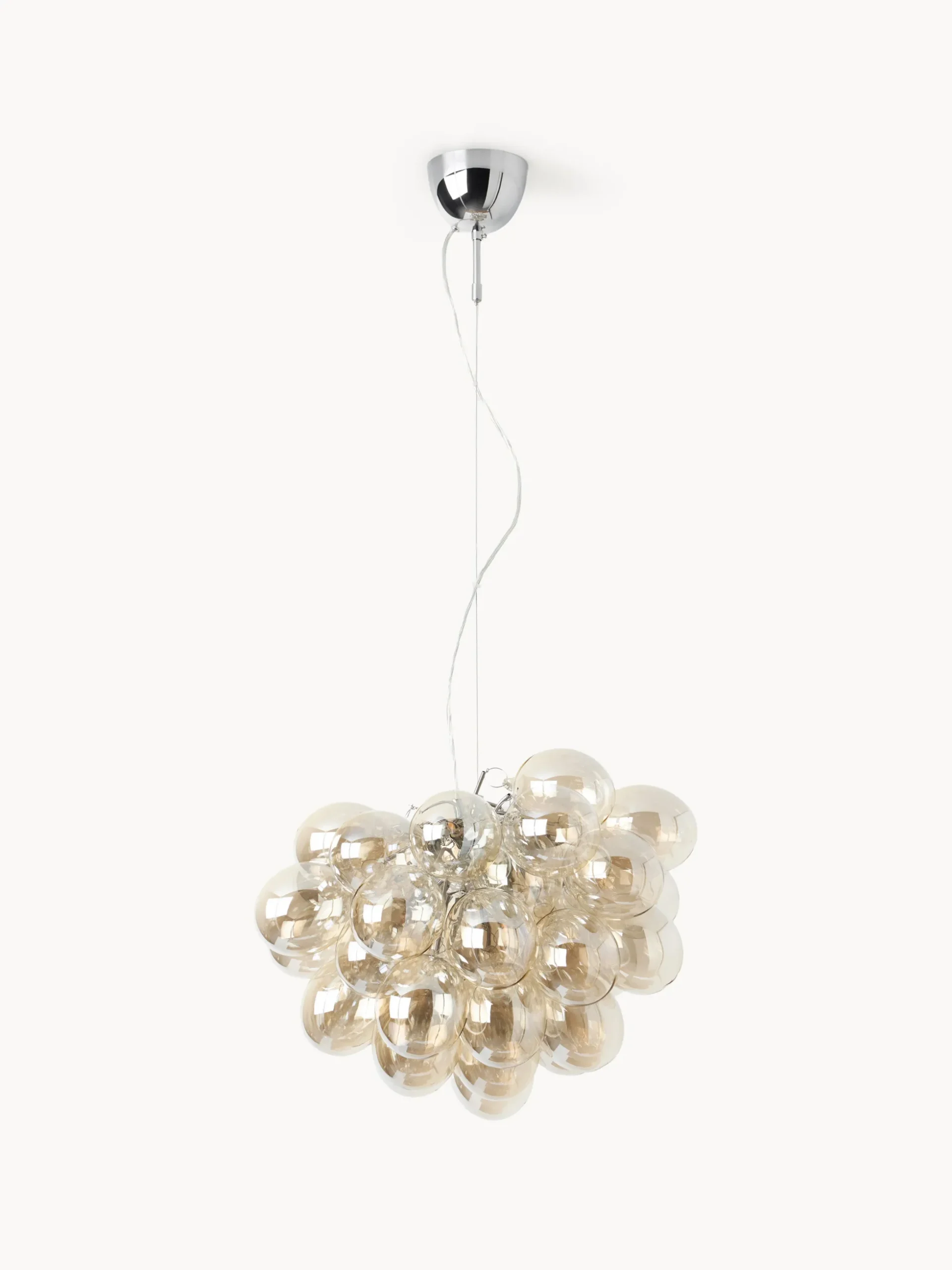 Lampada a sospensione a LED in vetro soffiato Gross