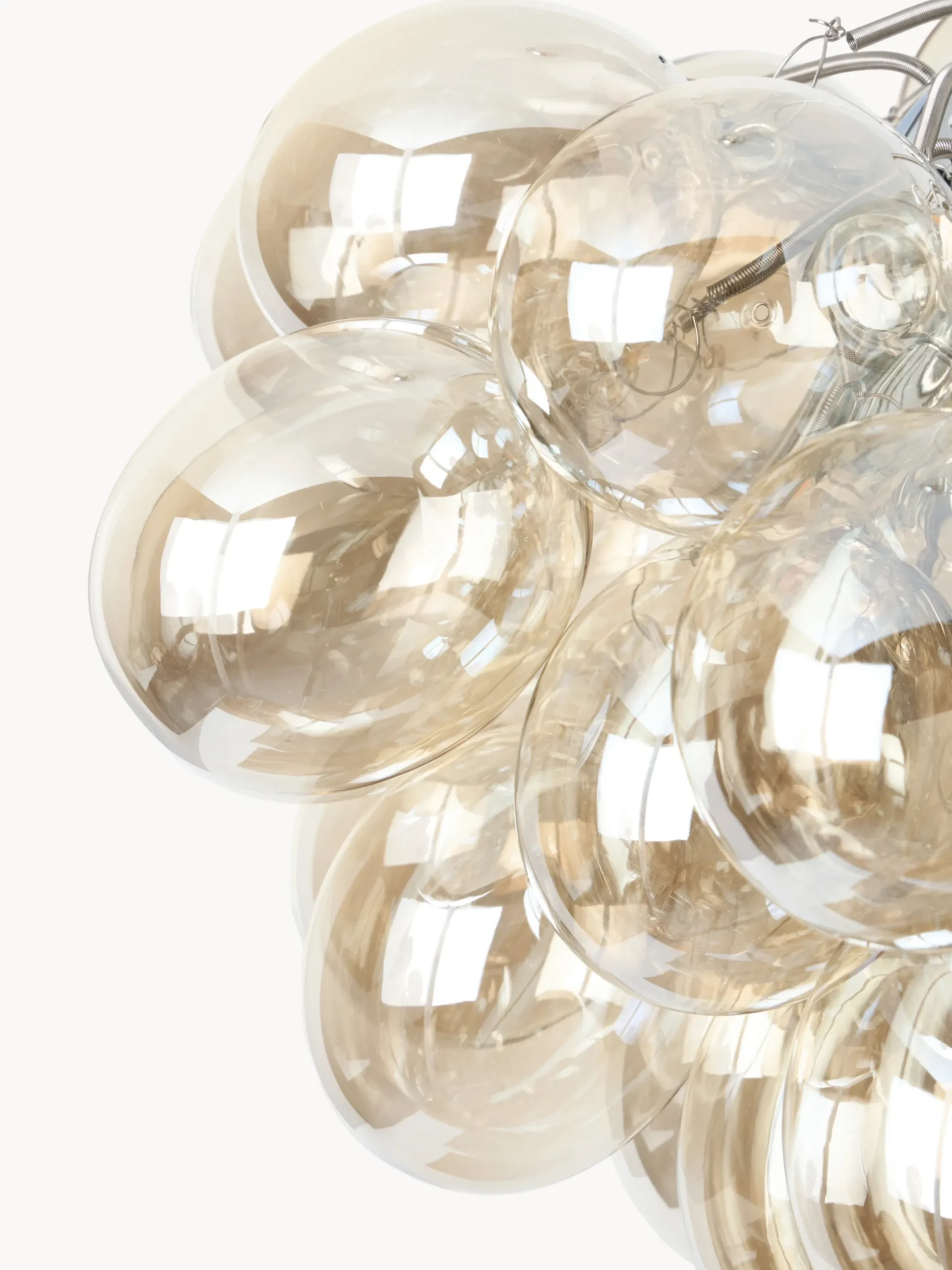Lampada a sospensione a LED in vetro soffiato Gross