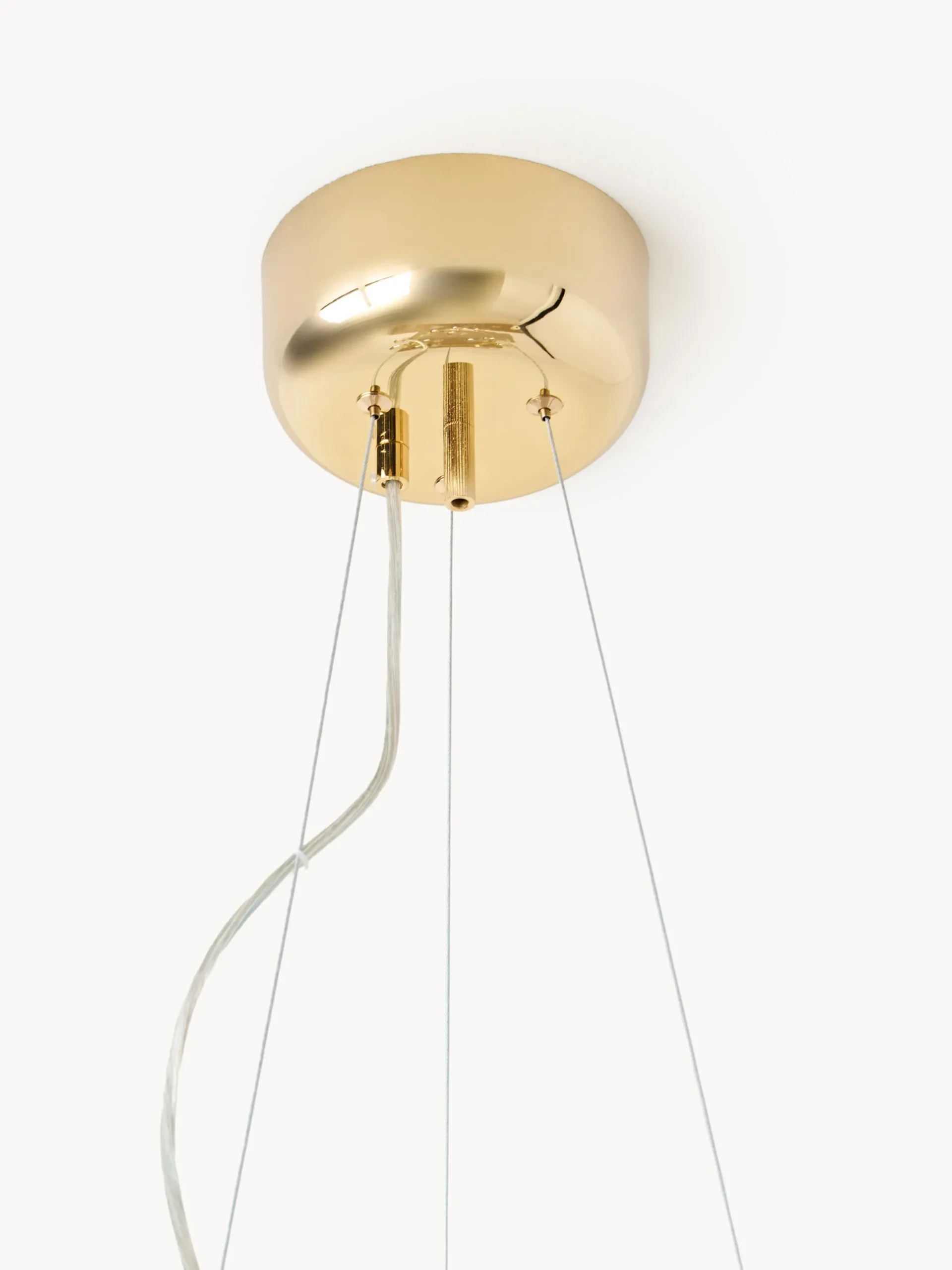 Lampada a sospensione a LED in vetro soffiato Splendor