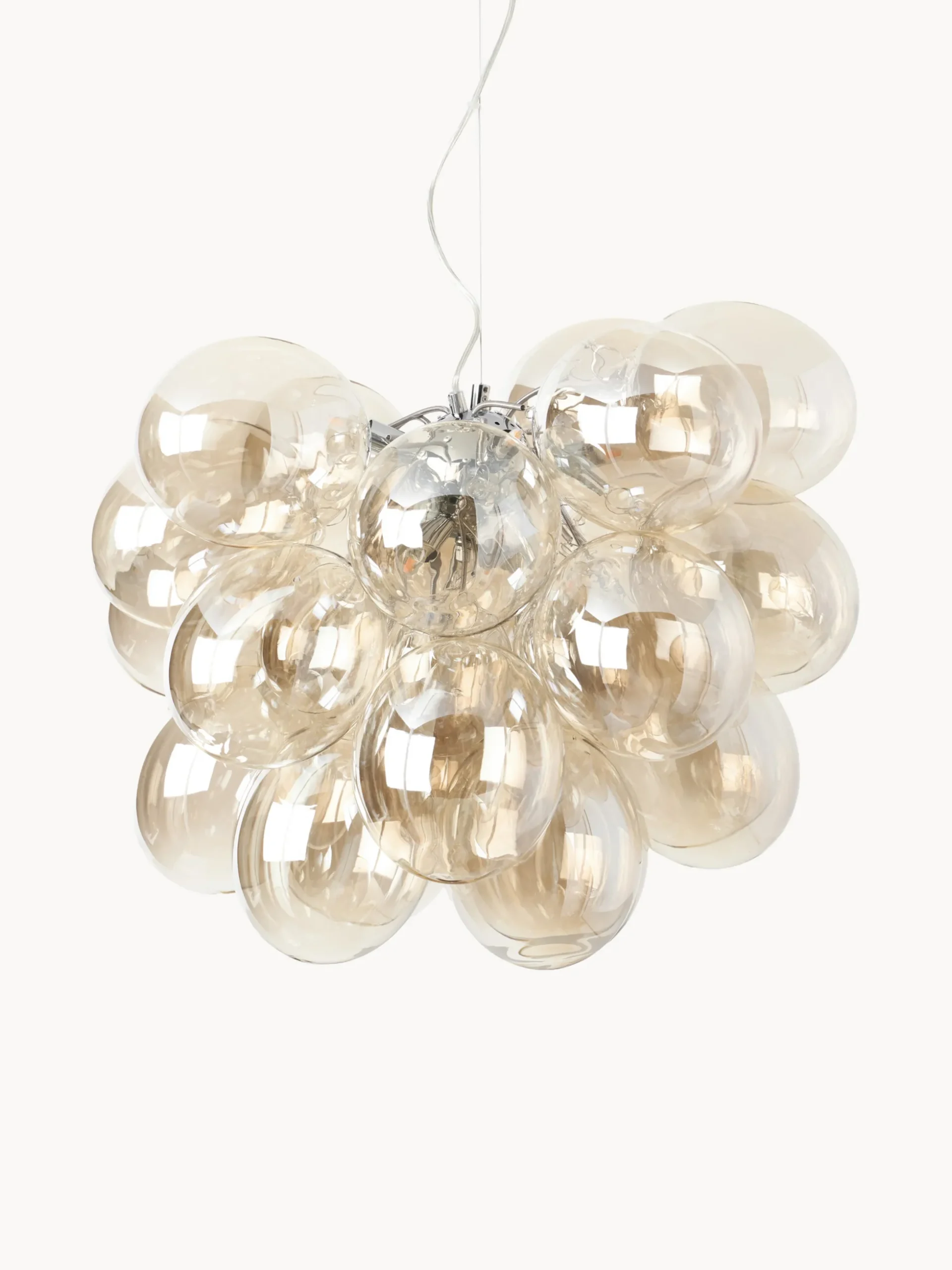 Lampada a sospensione a LED in vetro soffiato Gross