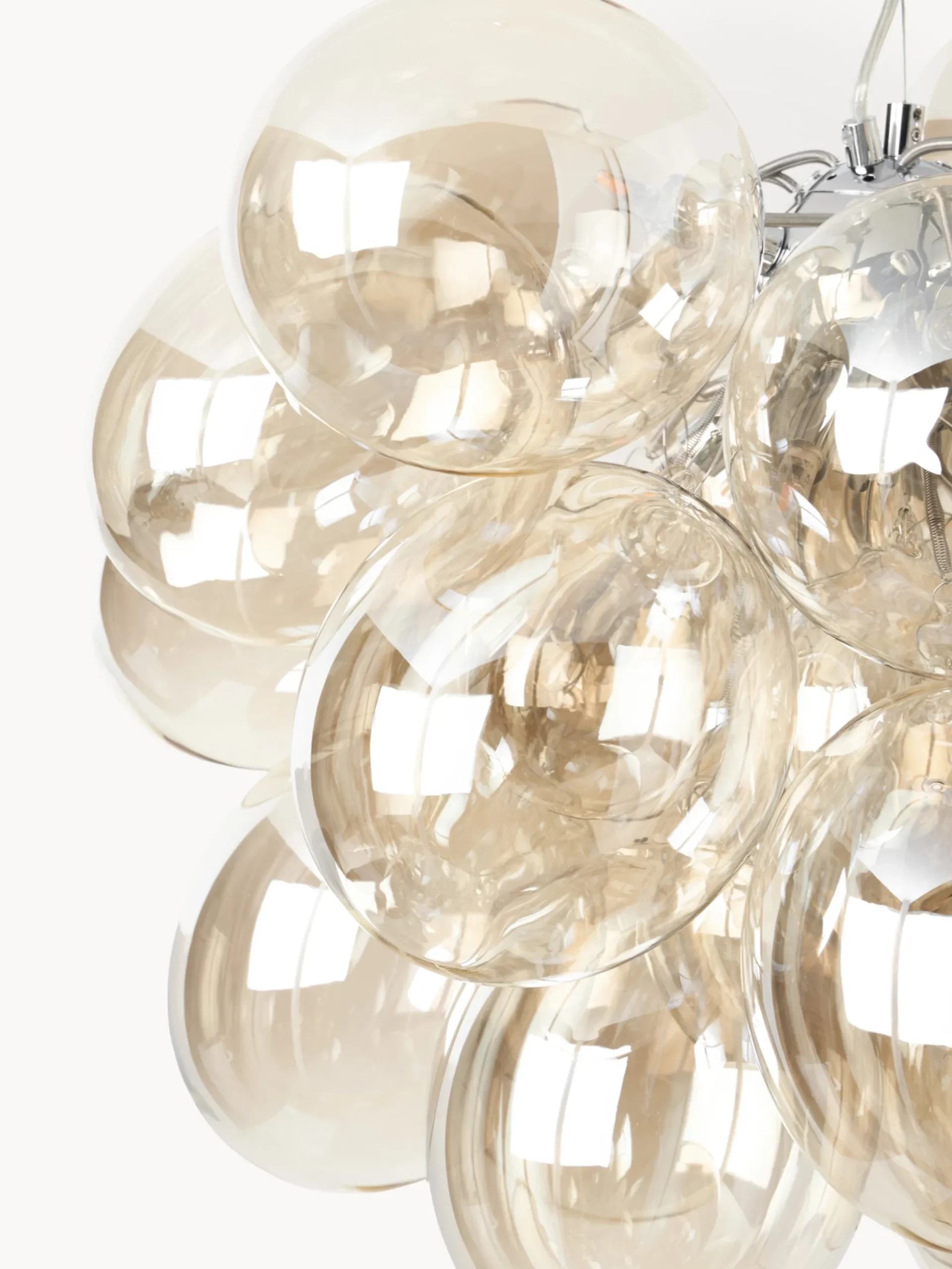 Lampada a sospensione a LED in vetro soffiato Gross