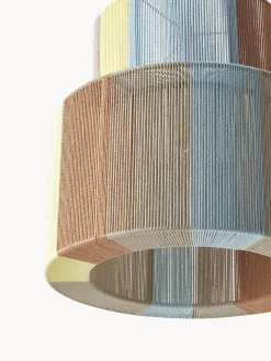Lampada a sospensione con fili di lino Lace