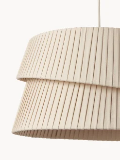 Lampada a sospensione con paralume asimmetrico Nyla