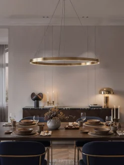 Lampada a sospensione grande a LED Rim