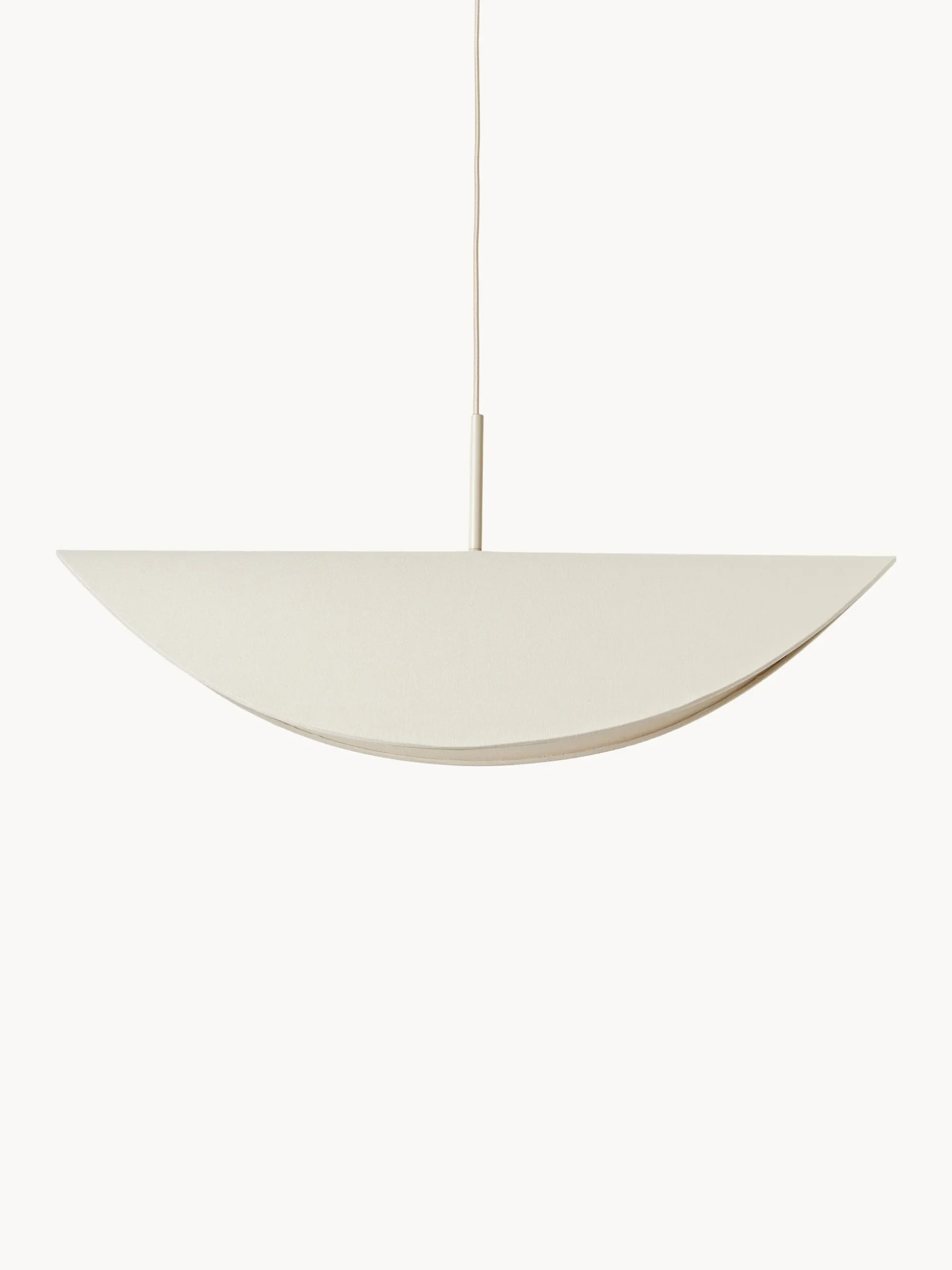 Lampada a sospensione grande di design in lino Kenzie