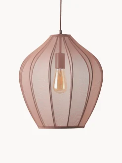 Lampada a sospensione in tessuto a rete Beau