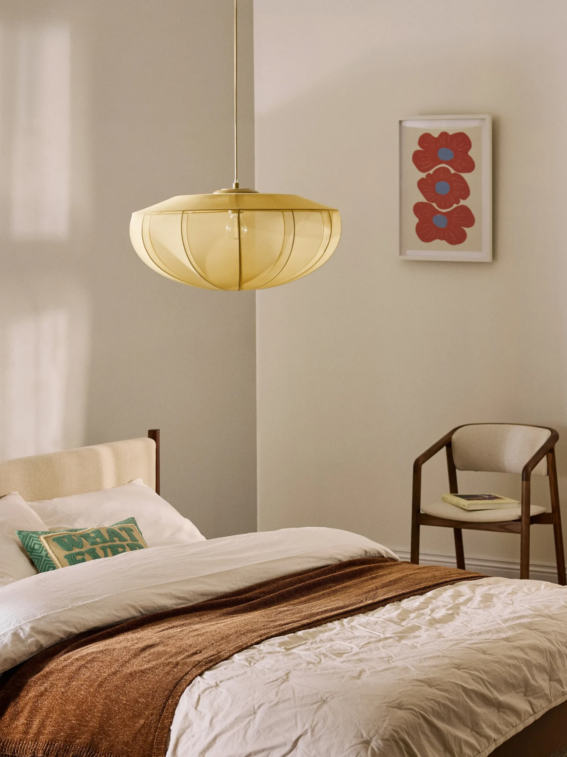 Lampada a sospensione in rete Beau