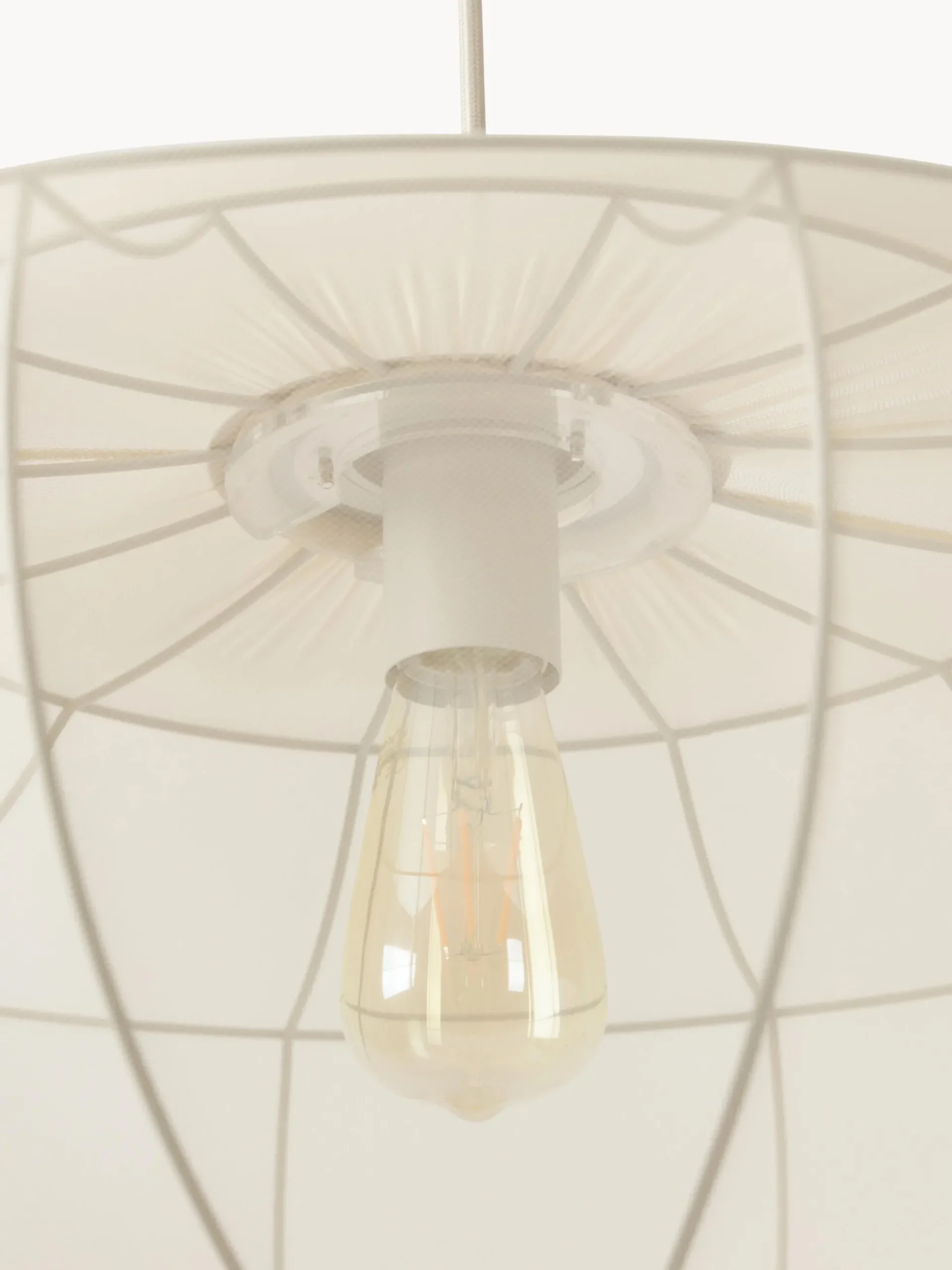 Lampada a sospensione in tessuto a rete Beau