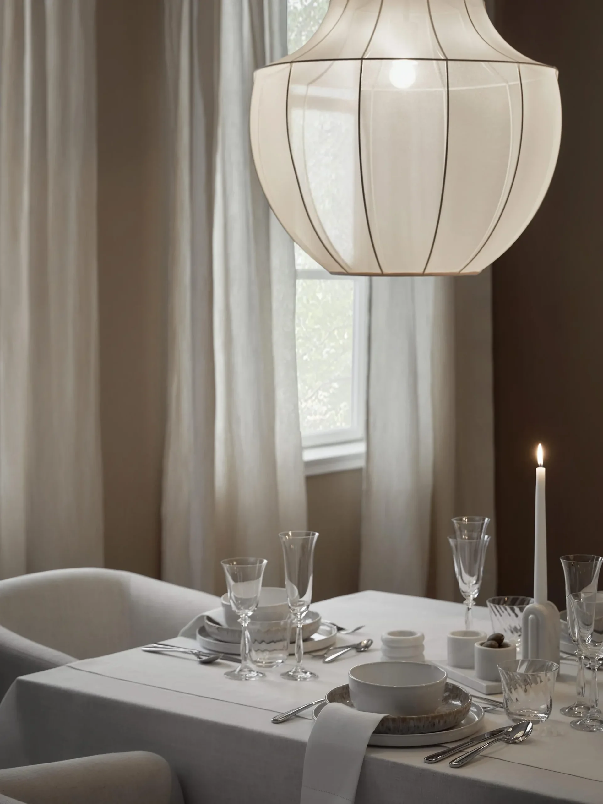 Lampada a sospensione in rete Beau