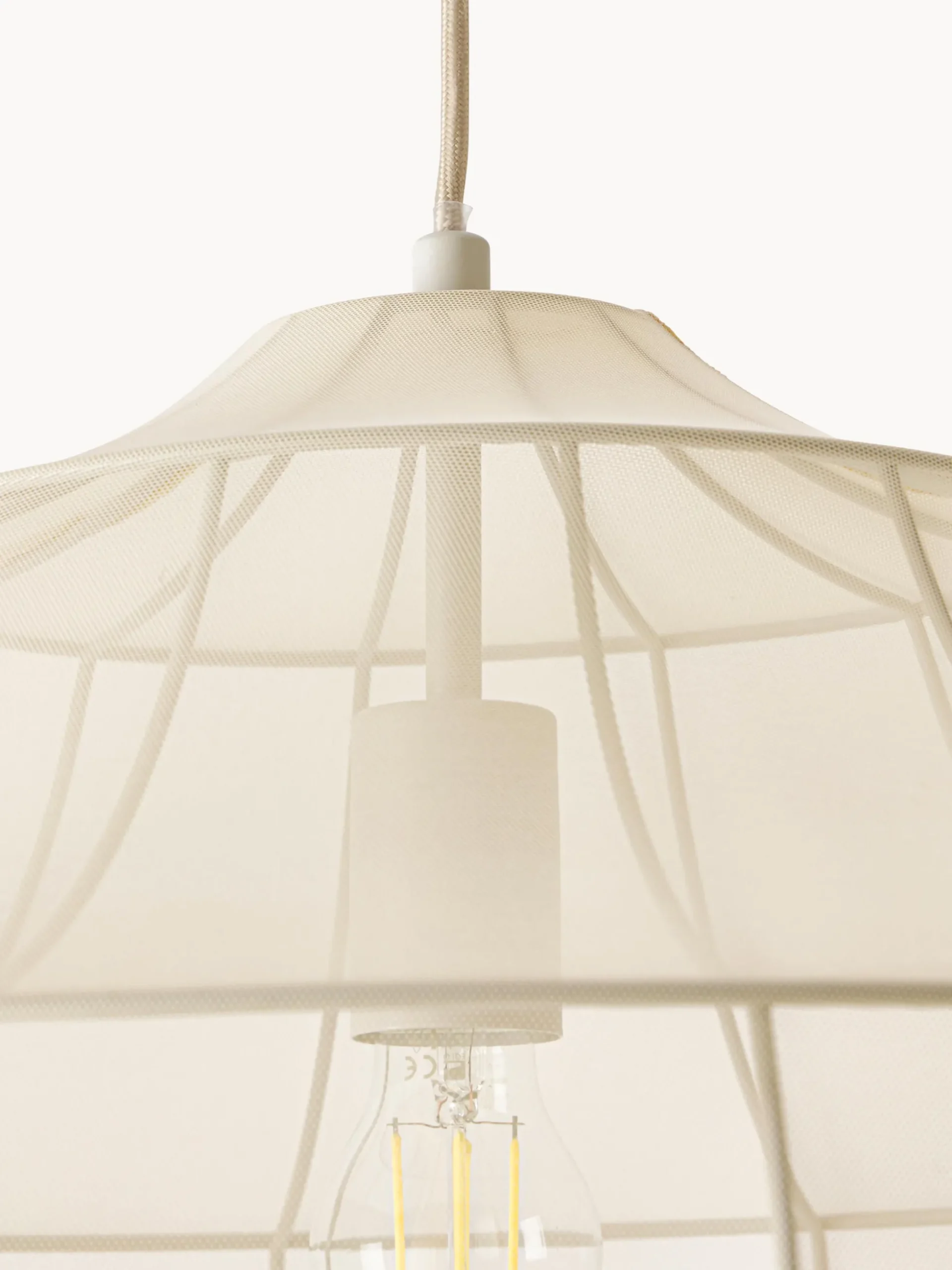 Lampada a sospensione in rete Beau
