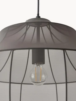 Lampada a sospensione in tessuto intrecciato Beau