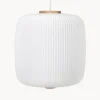 Lampada a sospensione in vetro opale soffiato EK61