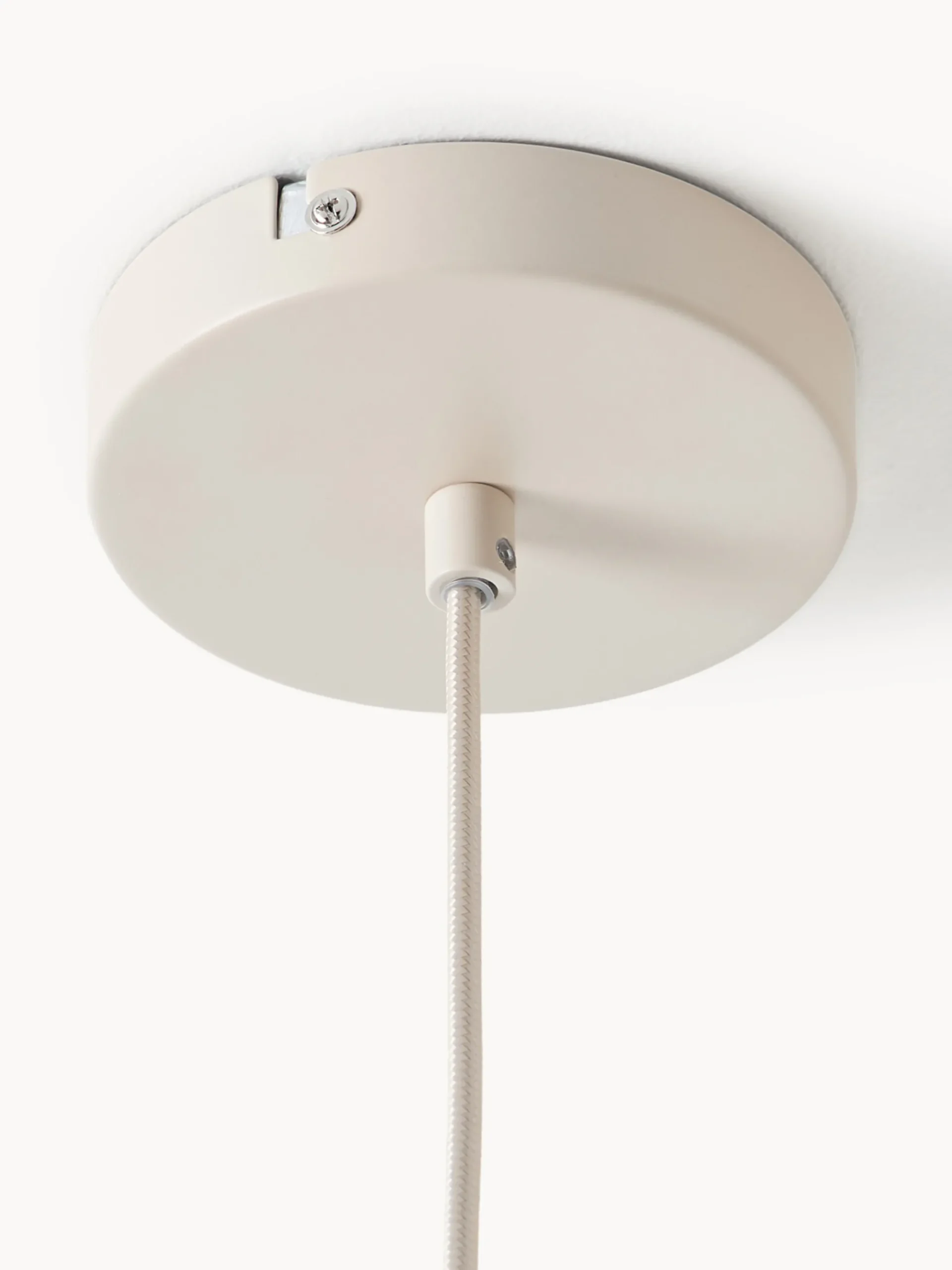 Lampada a sospensione in lino Aroa