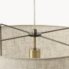 Lampada a sospensione in lino Clouds