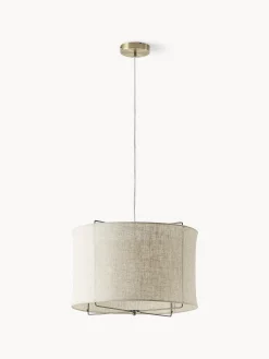 Lampada a sospensione in lino Clouds