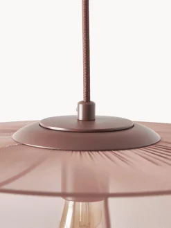 Lampada a sospensione in tessuto a rete Beau