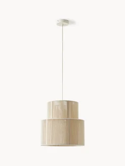 Lampada a sospensione in lino Lace