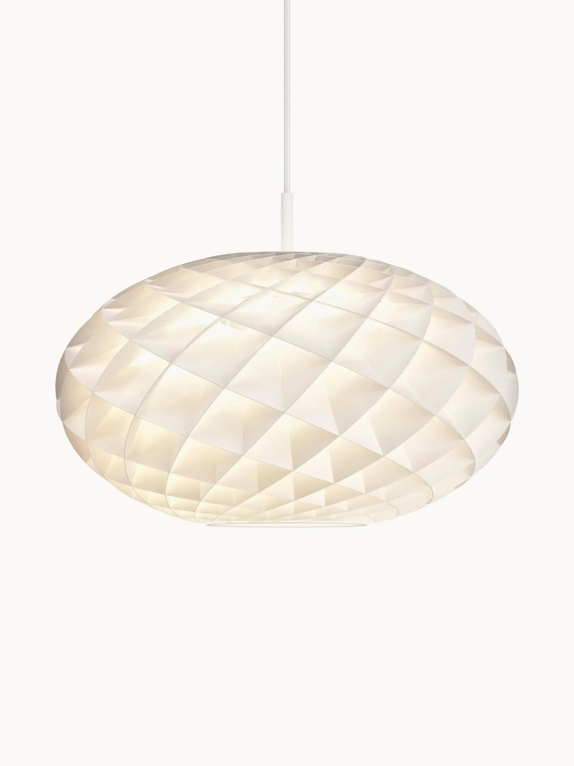 Lampada a sospensione ovale Patera
