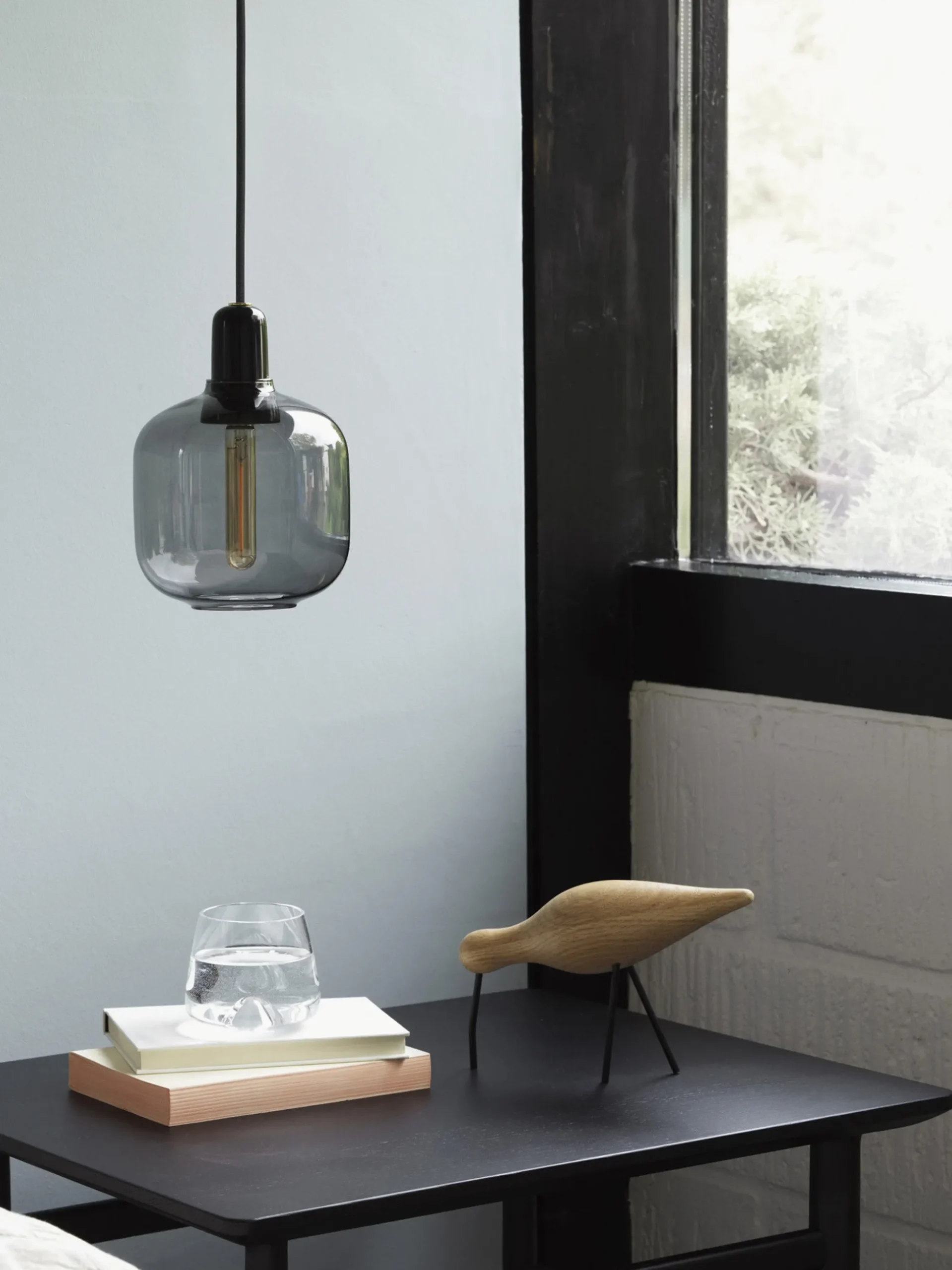 Lampada a sospensione piccola in marmo Amp