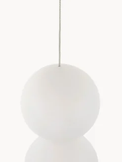 Lampada a sospensione piccola in vetro e cemento Zero