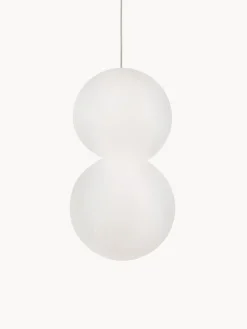 Lampada a sospensione piccola in vetro e cemento Zero