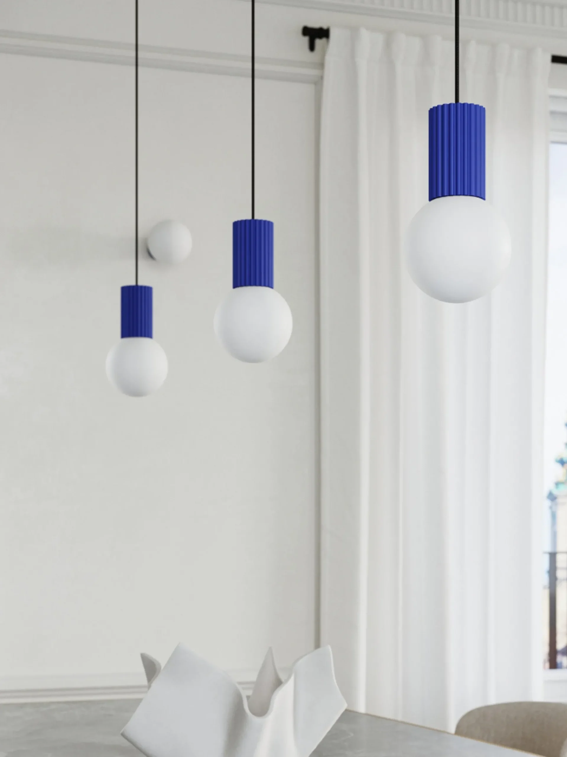 Lampada a sospensione piccola Orbital