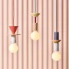 Lampada a sospensione piccola con luce regolabile fatta a mano Junit