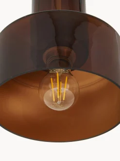 Lampada a sospensione piccola in vetro Flowy