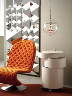 Lampada a sospensione piccola VP Globe, Design Verner Panton