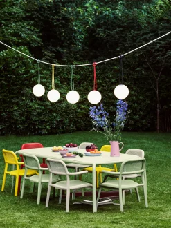 Lampada a sospensione portatile a LED da esterno Bolleke, con luce regolabile