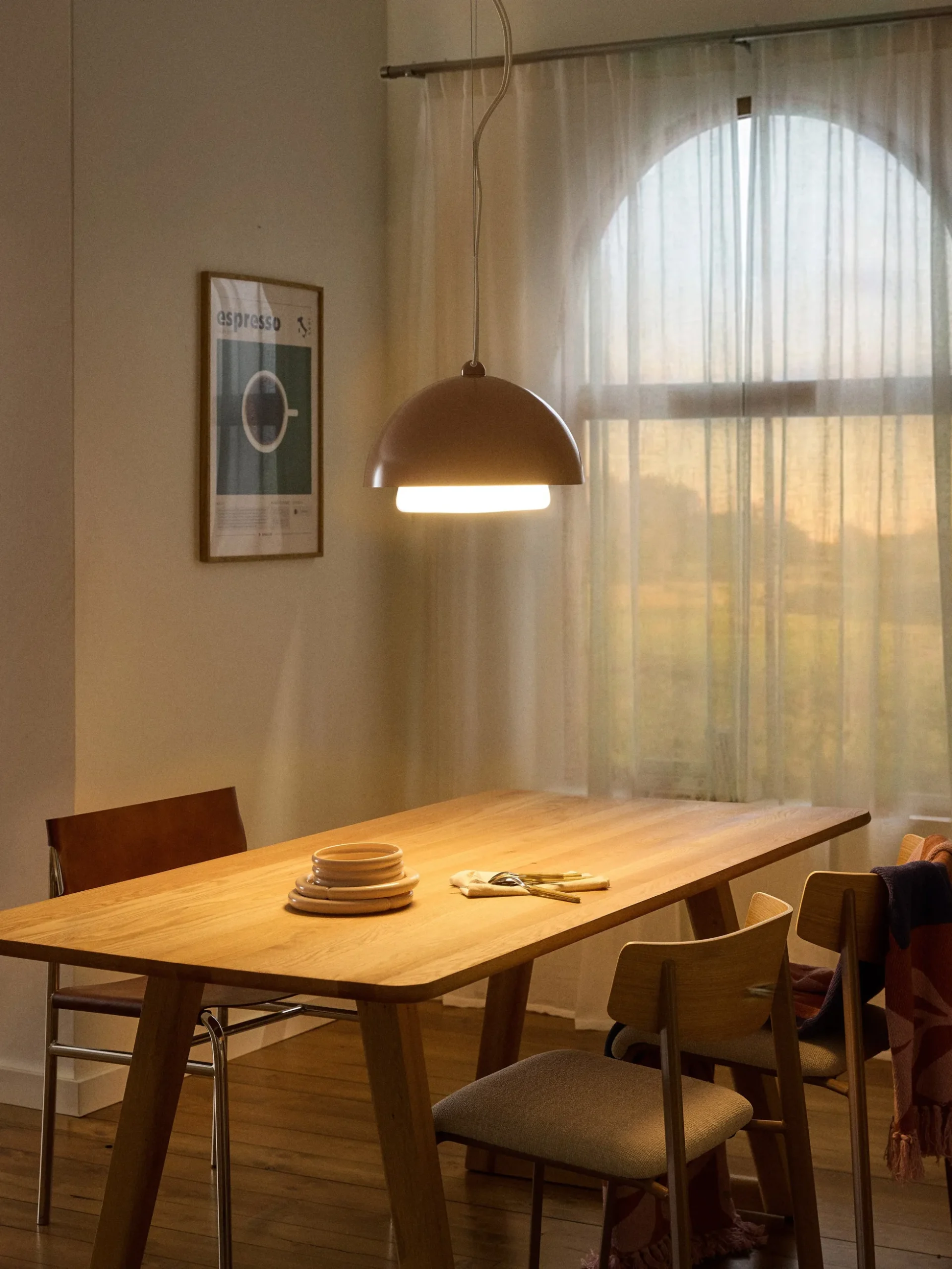 Lampada a sospensione retrò Walter
