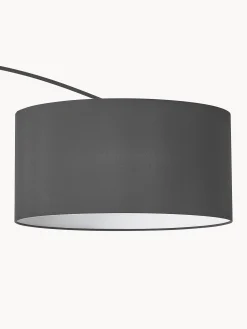 Lampada ad arco grande nera Niels