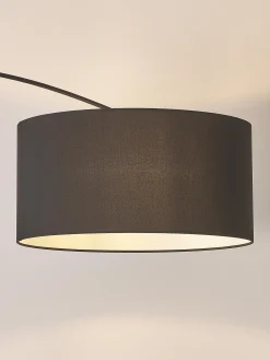 Lampada ad arco grande nera Niels